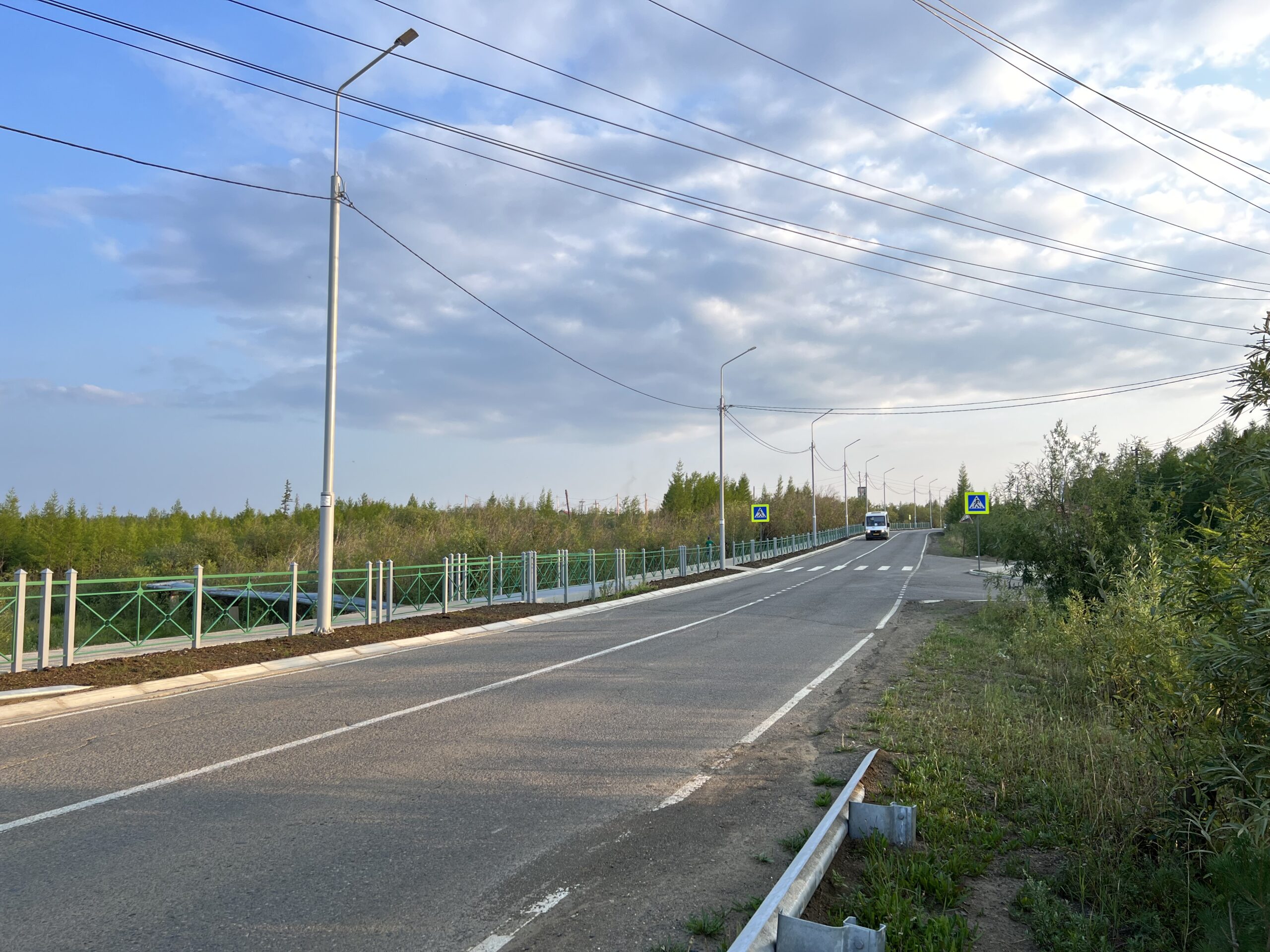 Освещение улиц Индустриальная, Мостовая, Бобкова в г. Мирный